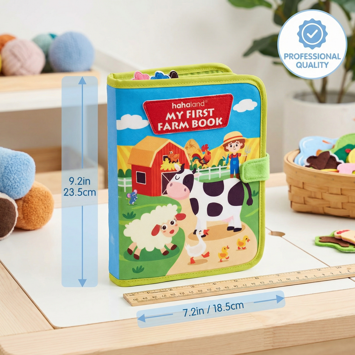 Educational Montessori Farm Story Book