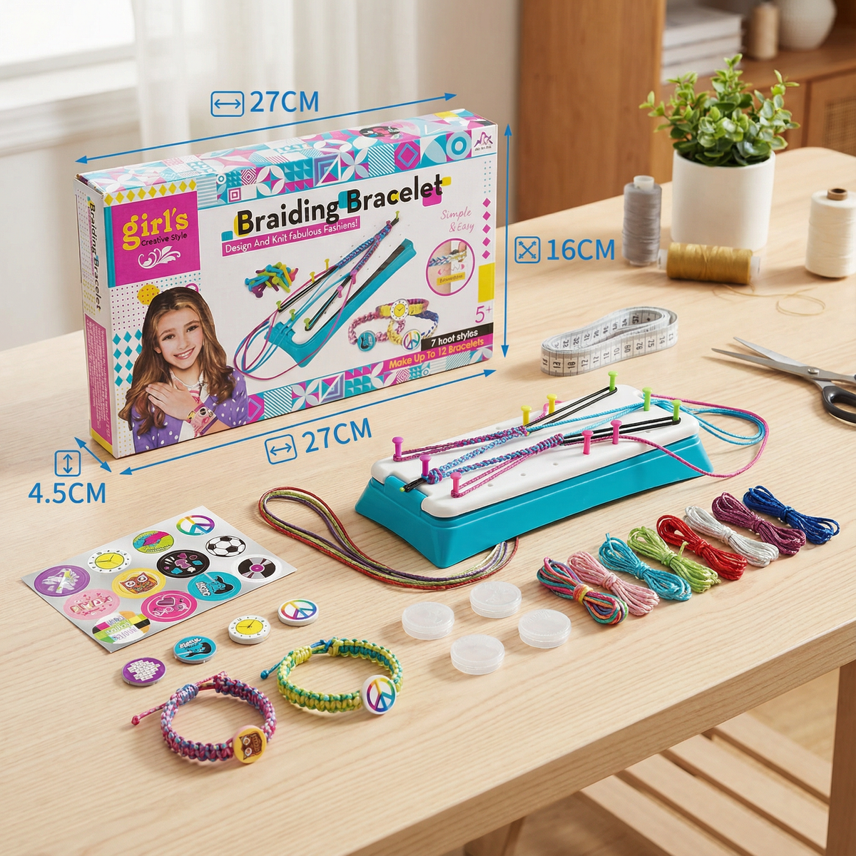 Creative Bracelet Weaving Kit
