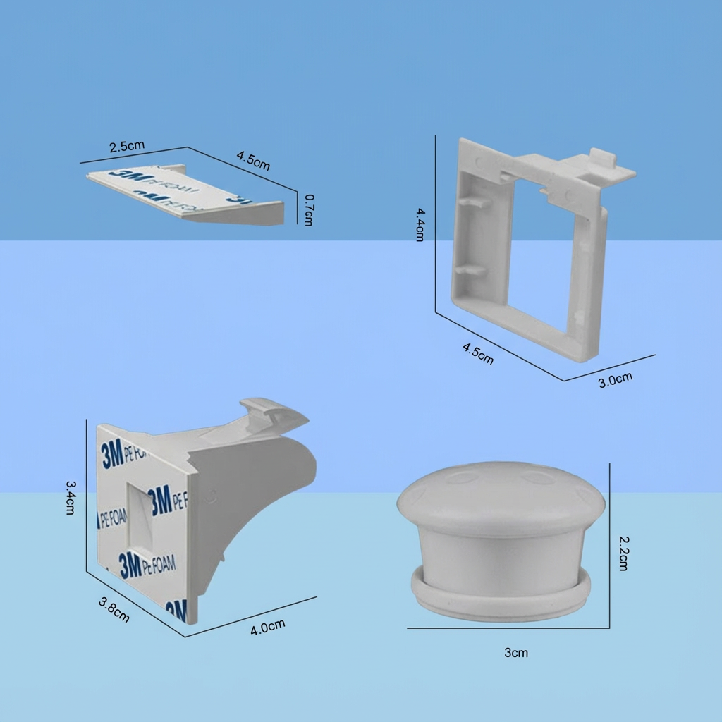 Magnetic Child Safety Cabinet and Door Set