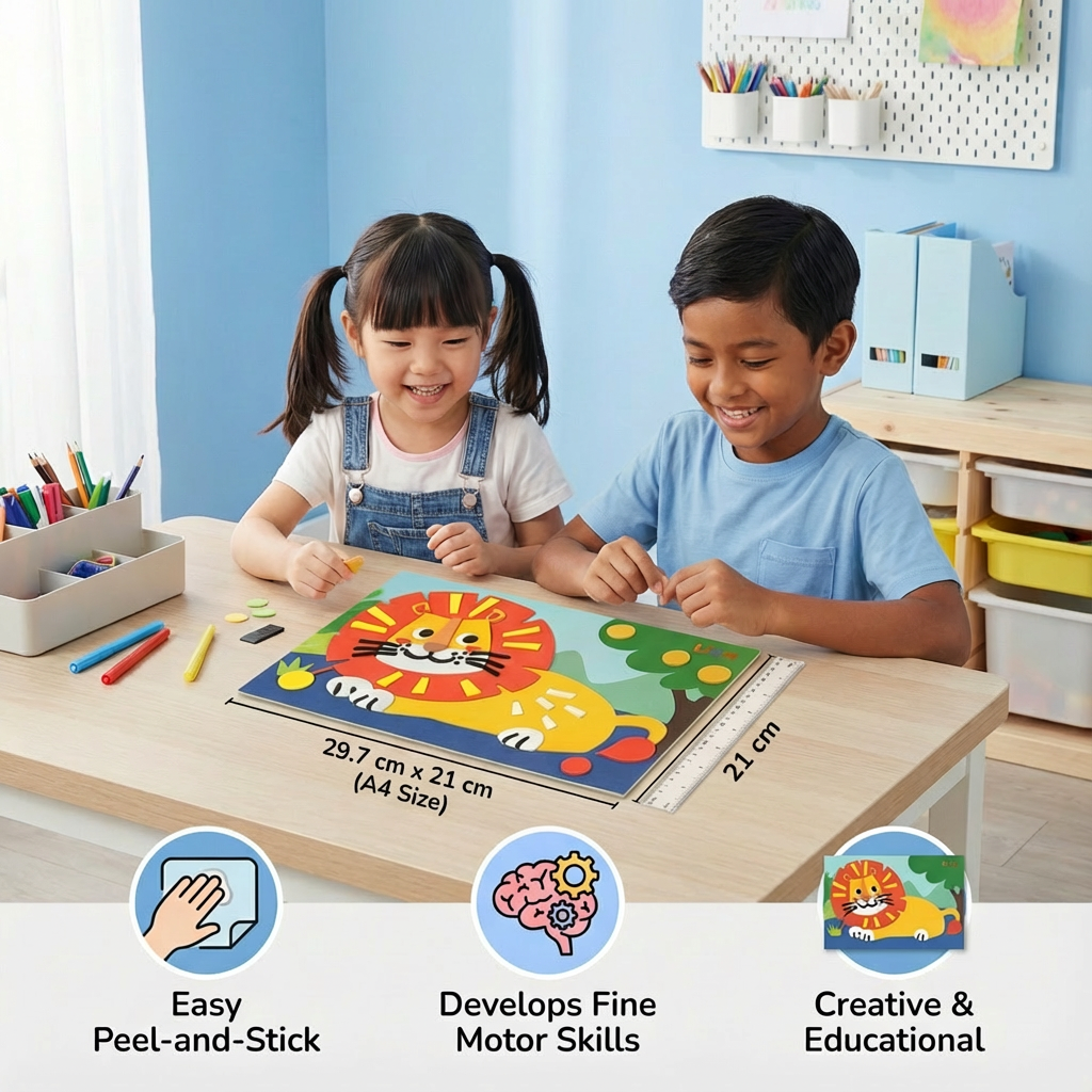 Creative Sticker Craft Set for Kids