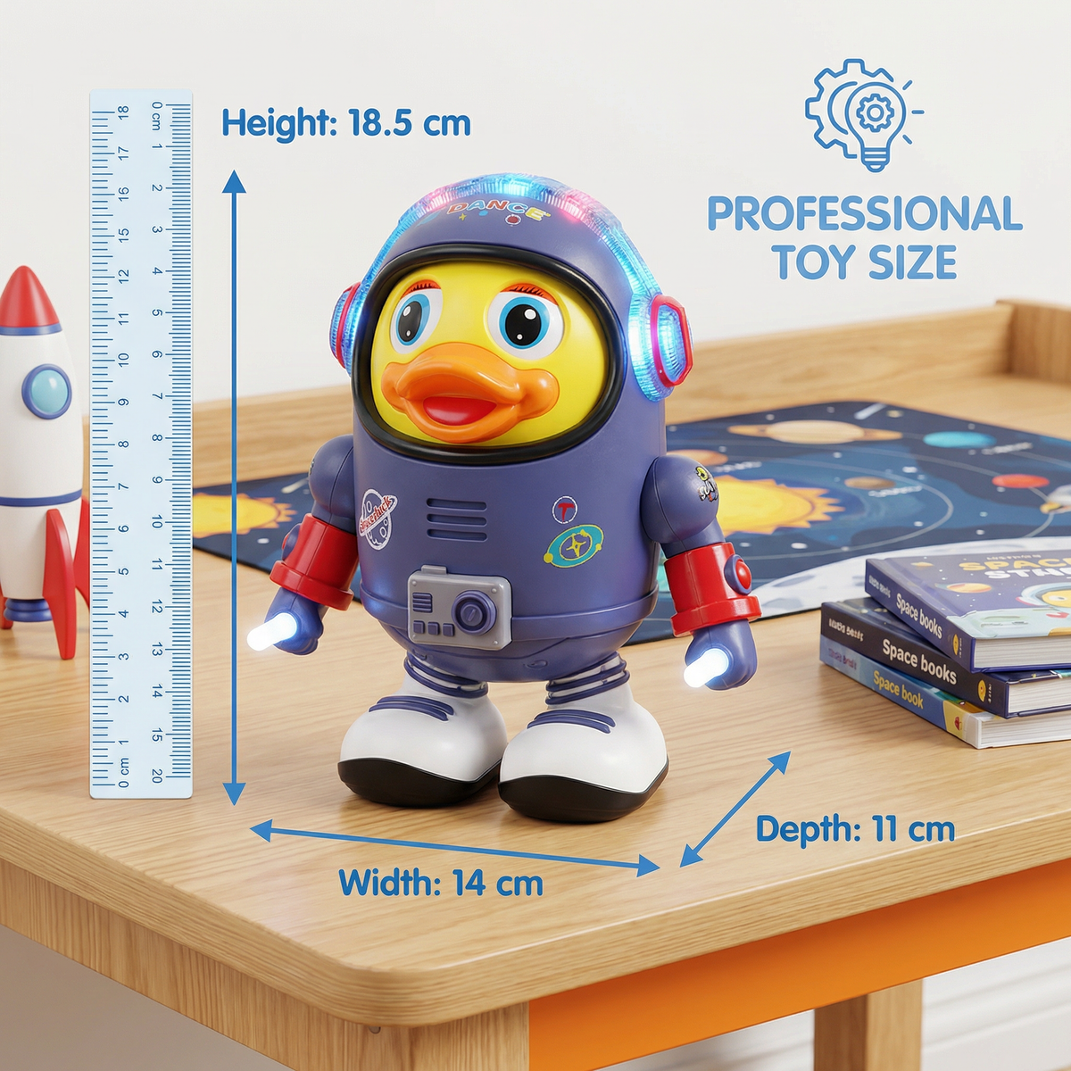 Dancing Astronaut Duck