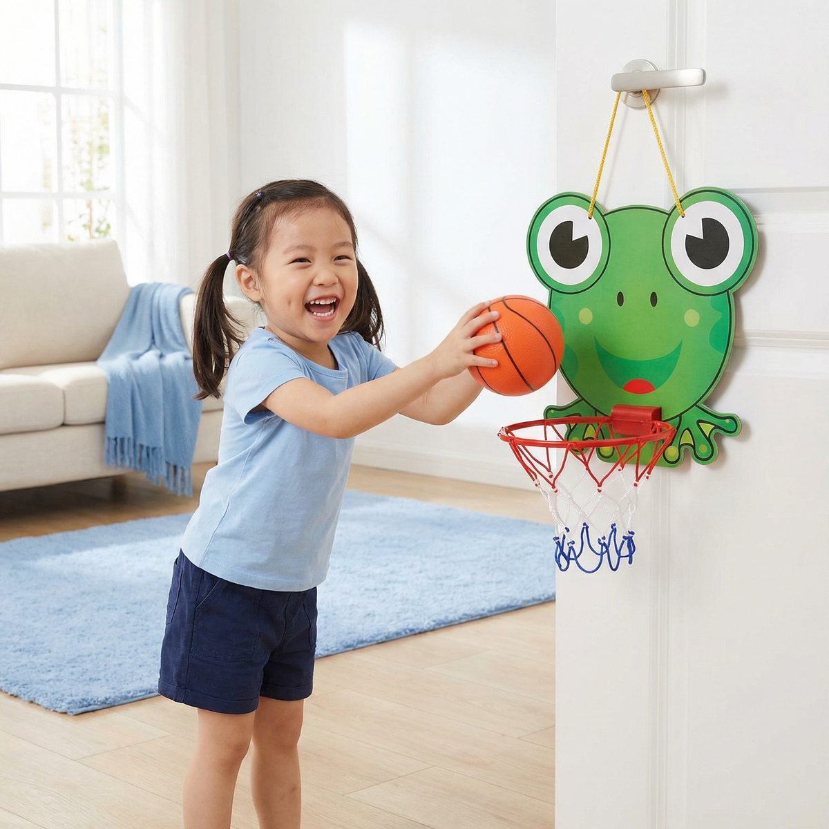 Cute Animal Basketball Set for Children
