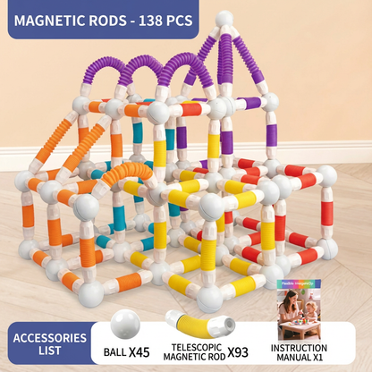 Montessori Malleable Magnetic Building Blocks