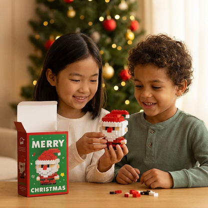 Creative Building Block Christmas Figures - Fun for the Whole Family