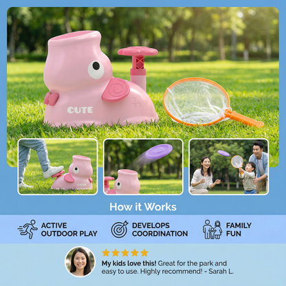 Frisbee Net Toy - Flying Disc Launcher