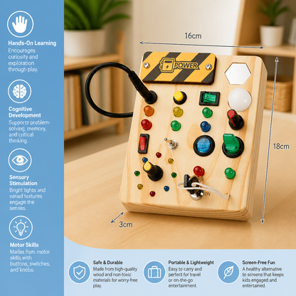 Interactive Montessori Learning Board For Children