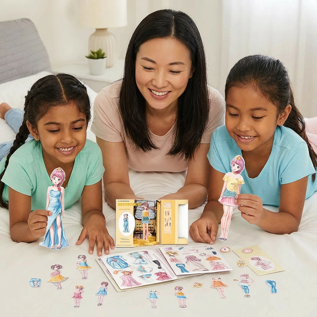 Magnetic Fashion Play Set for Kids