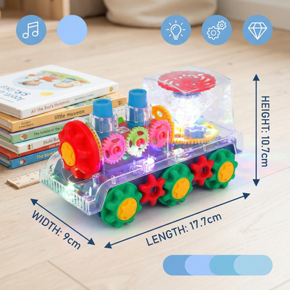 Dancing and Light-Up Music Steam Train