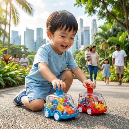 Press and Go - Gear Play Cars