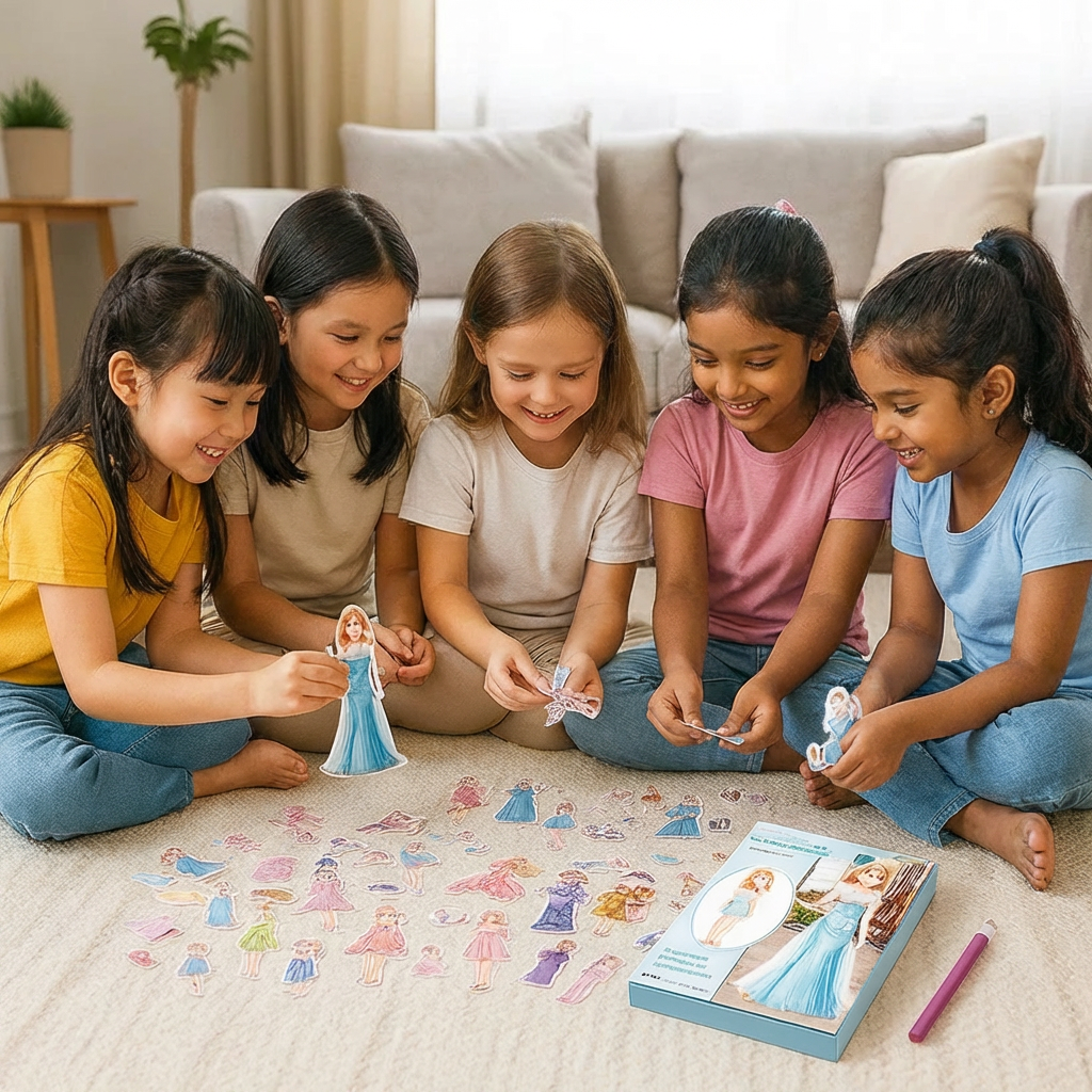 Magnetic Fashion Play Set for Kids