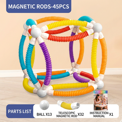 Montessori Malleable Magnetic Building Blocks