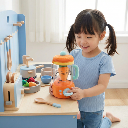 Funny Carrot Mixer Kids Plush Toy