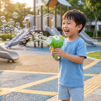 Cute Automatic Bubble Machine – Electric Bubble Blower for Kids