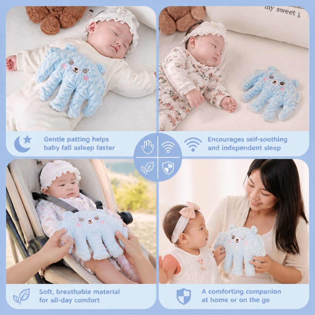 Baby Sleep Aid with Gentle Patting Function – Supports Calm and Independent Sleep