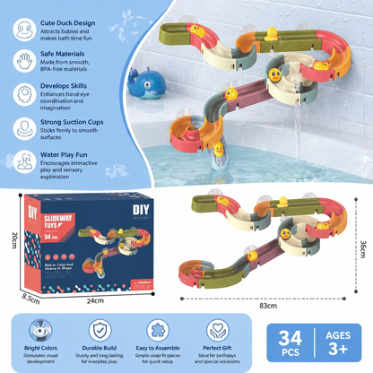Duck Slide Bath Toy