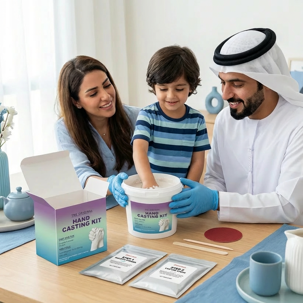 3D Hand Casting Kit for Families & Couples – Family Keepsake Set