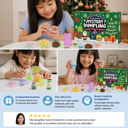 Christmas Squishy Advent Calendar for Kids