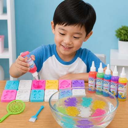 DIY Water Jelly Kit with Gels & Molds