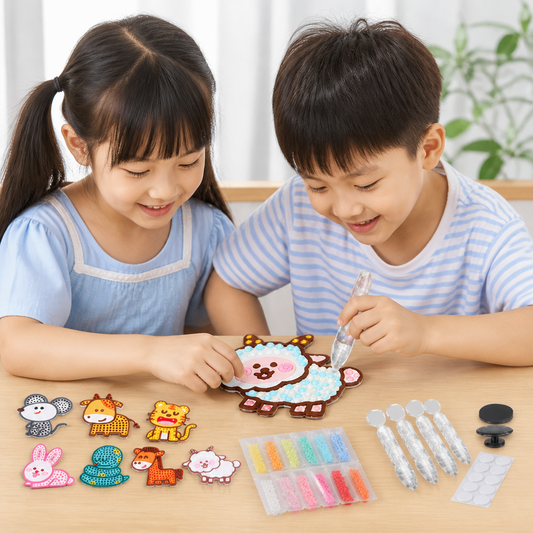 DIY Dot Bead Sticker Art Kit for Kids