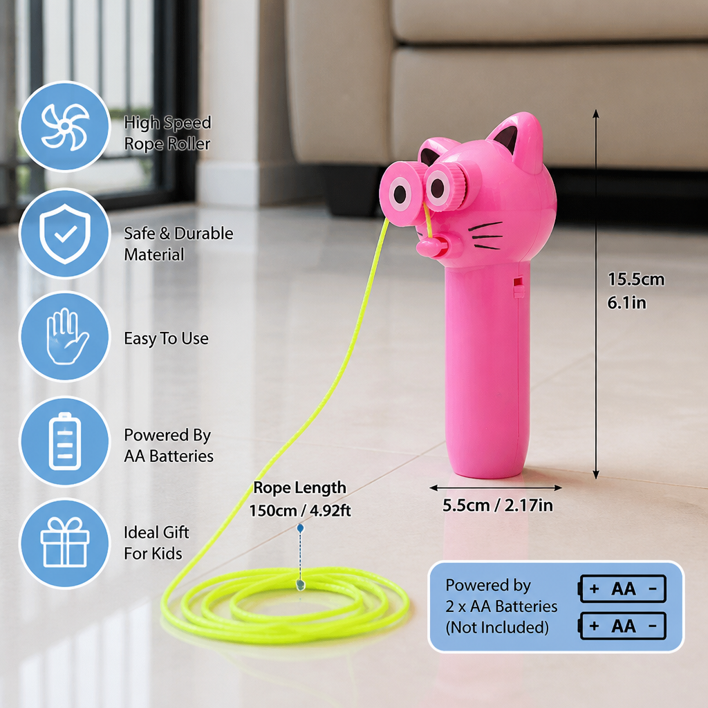 Interactive Flying Rope Toy for Kids
