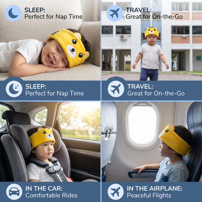 2-in-1 Sleep Headband with Bluetooth Speakers – Soft Wireless Headband for Travel & Sleep