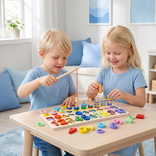 Skill Development – Montessori Wooden Activity Board
