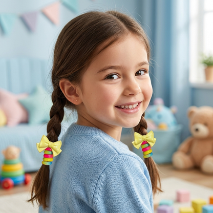 Cute Kids Spiral Hair Tie Set