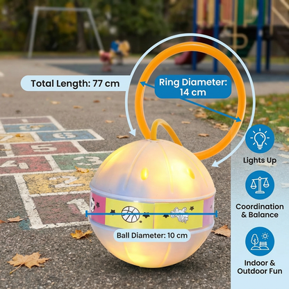 LED Ankle Skip Ball – Interactive Jumping Toy for Kids