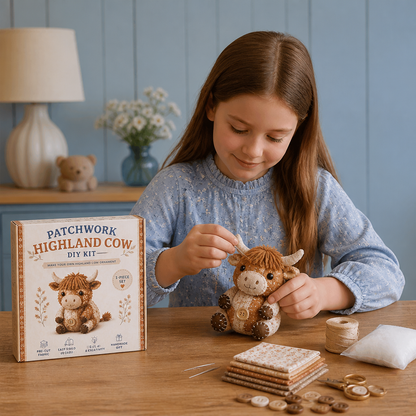 DIY Animal Sewing Kit – Handmade Fabric Ornament Craft Set