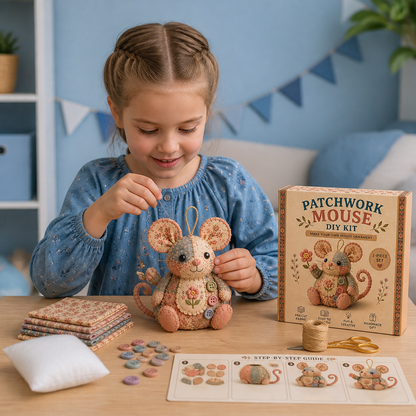 DIY Animal Sewing Kit – Handmade Fabric Ornament Craft Set