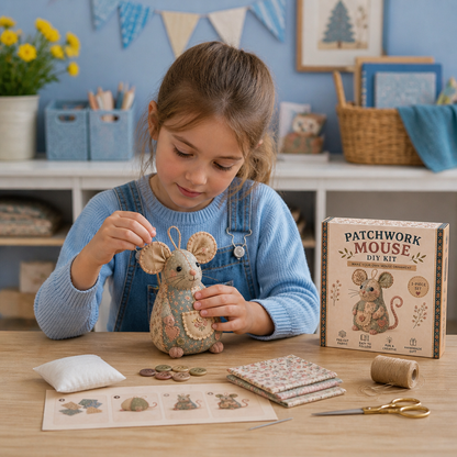 DIY Animal Sewing Kit – Handmade Fabric Ornament Craft Set