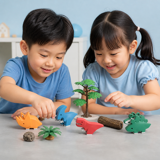 Magnetic Animal Skeleton Builder Set – STEM Take-Apart Learning Toy
