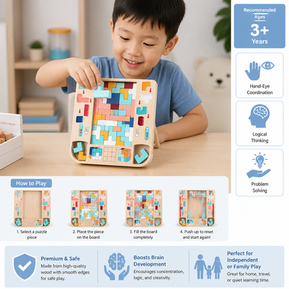 Challenge Your Brain – Tetris Block Game