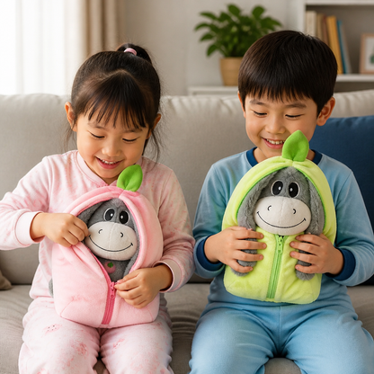 Breathing Donkey Plush Toy