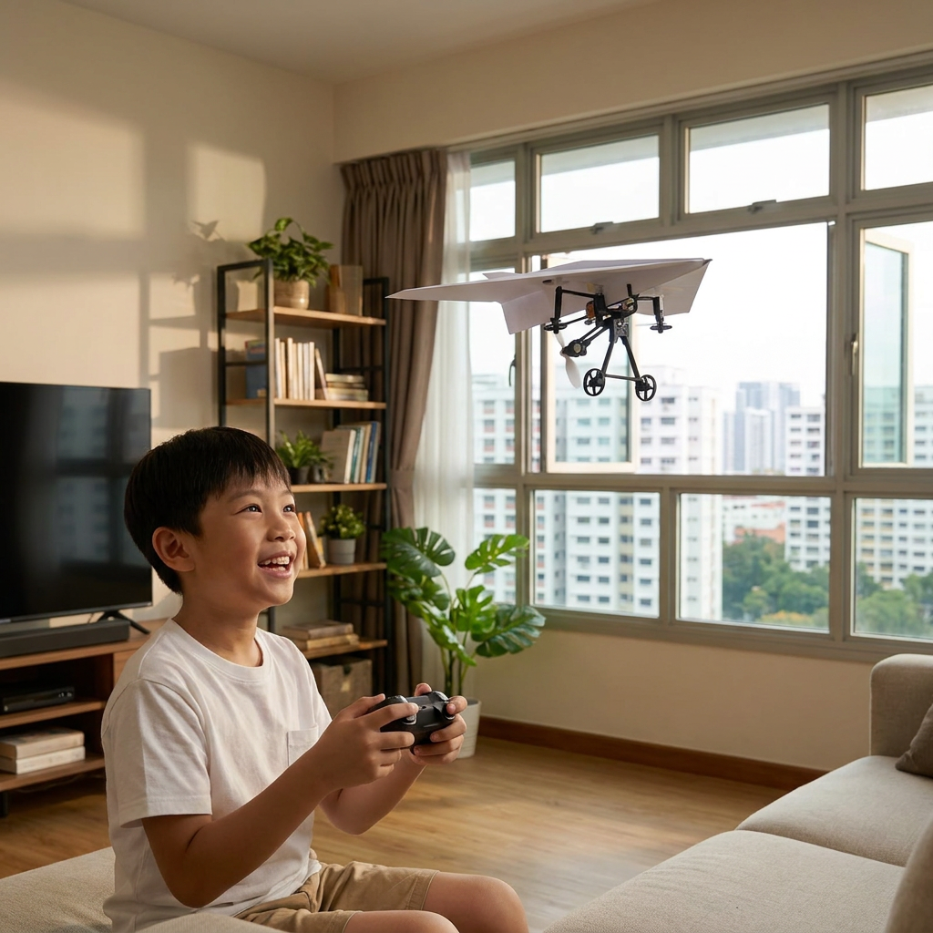 DIY Remote Control Paper Airplane Kit