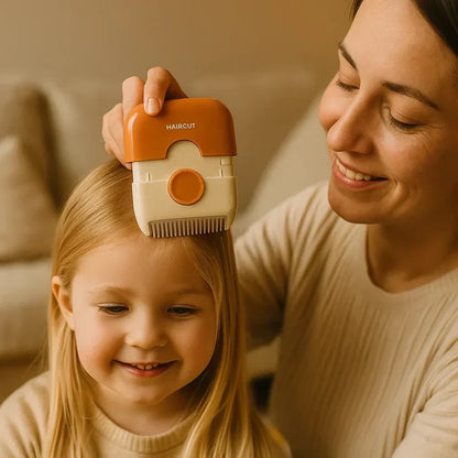 Child-Friendly and Gentle Haircut Comb