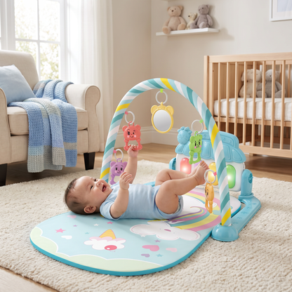 Musical Baby Pedal Piano for Limbs Coordination and Visual & Auditory Training