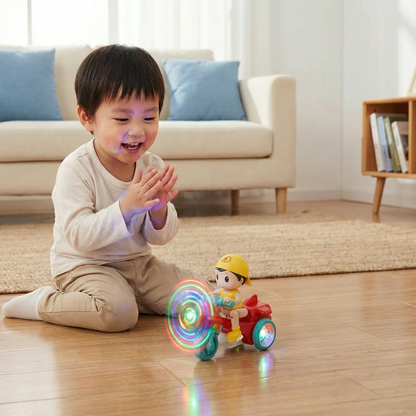 Light-Up Musical Kids’ Stunt Scooter Toy