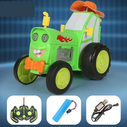 Hopping Tractor Kids Toy