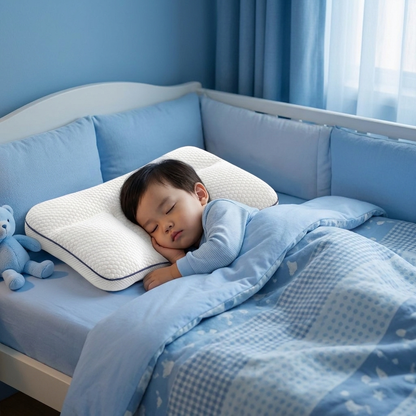 Ergonomic Neck Support Memory Foam Kids Pillow