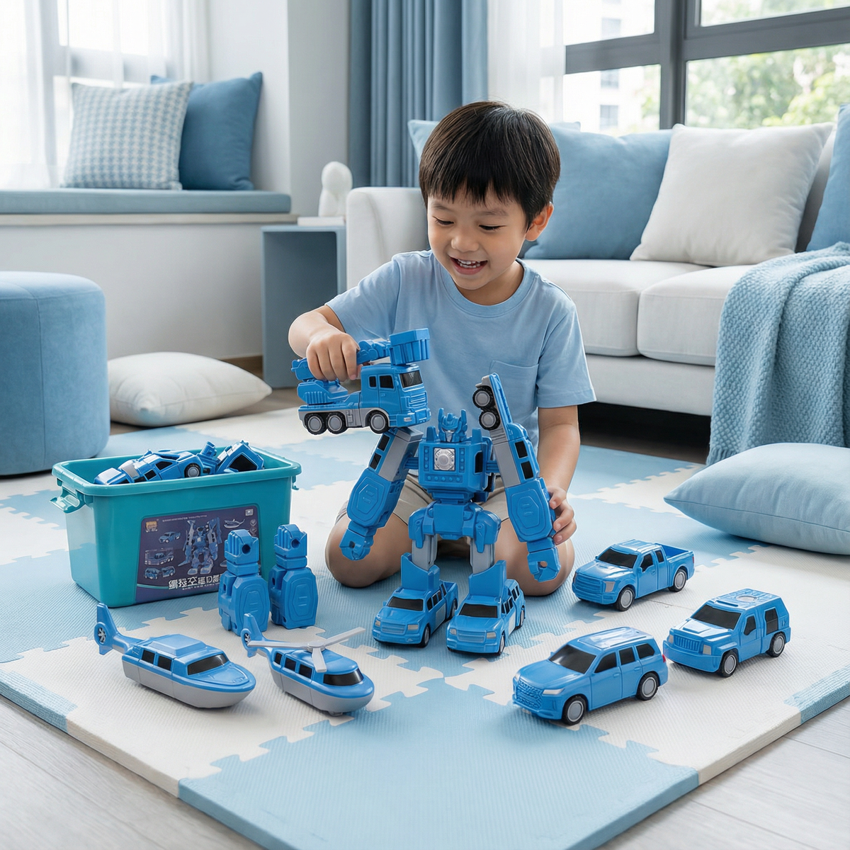Transformer Magnetic Vehicles