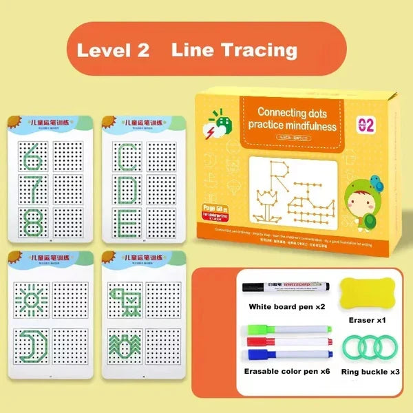 MagicLines - Magical Tracing Workbook Set