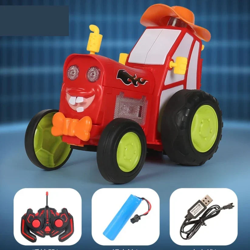 Hopping Tractor Kids Toy