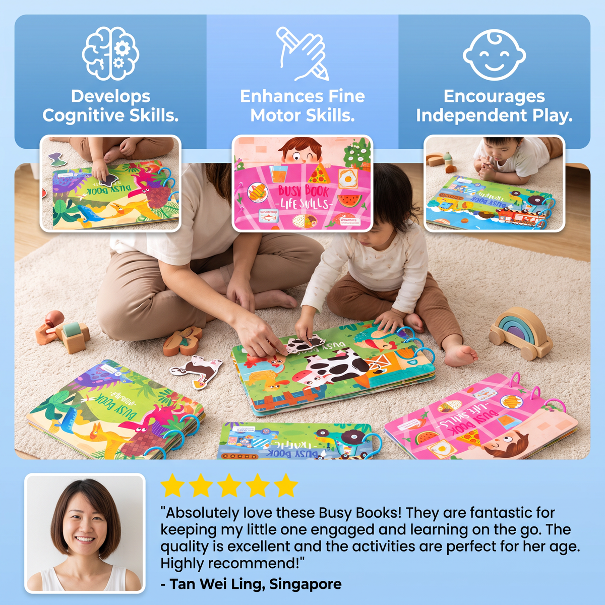 Montessori Children's Employment Discovery Book