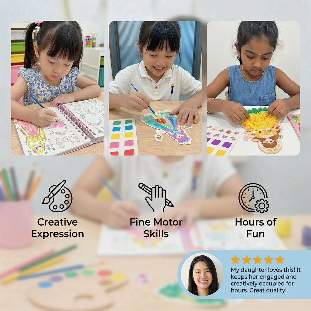 Princess Colouring and Craft Book