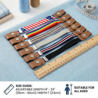 Comfortable Elastic Children’s Belts – Suitable for All Ages