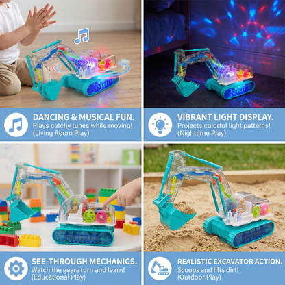 Dancing And Light-Up Musical Digger