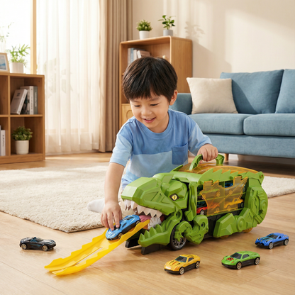 Dinosaur Car Game Truck