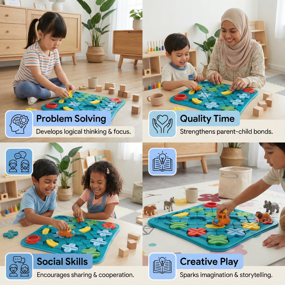 Montessori Road Puzzle