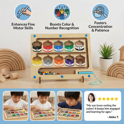 Montessori Magnetic Maze